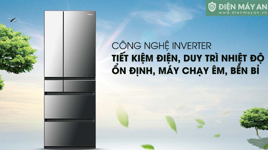 Tủ lạnh Panasonic Inverter 589 lít NR-F603GT-X2